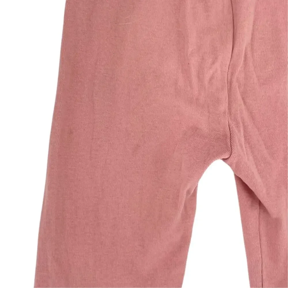 Vaenait Baby Pink Knit Bunny Rabbit Long Sleeve Pull On Pants Girls Pajama Set